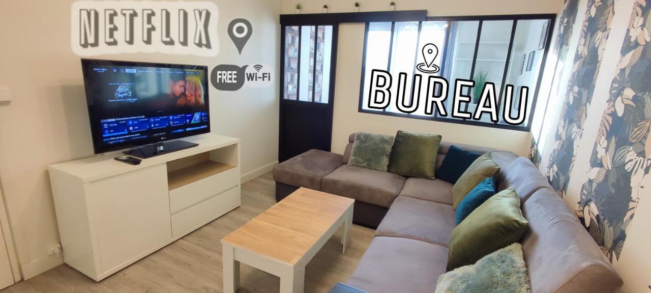 T4 Massy Tgv By Beds4Wanderlust - 80M2 Avec Terrasse Et Bureau - Proche Coulee Verte - Ideal Pro Ou Famille Екстериор снимка